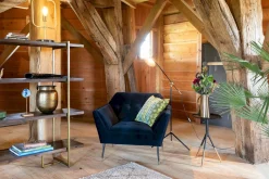 Boekenkasten|Vakkenkasten-Dutchbone Class Vakkenkast Brown