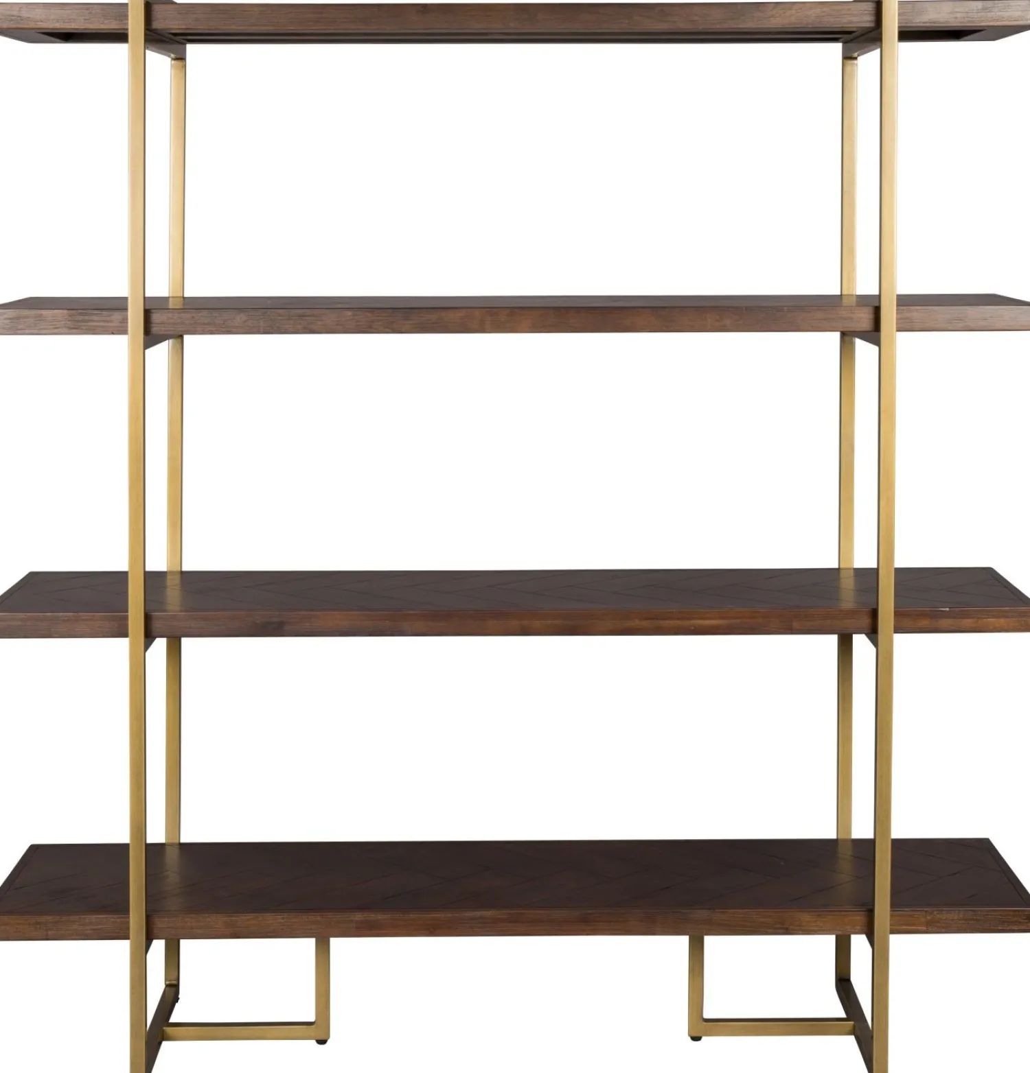Boekenkasten|Vakkenkasten-Dutchbone Class Vakkenkast Brown