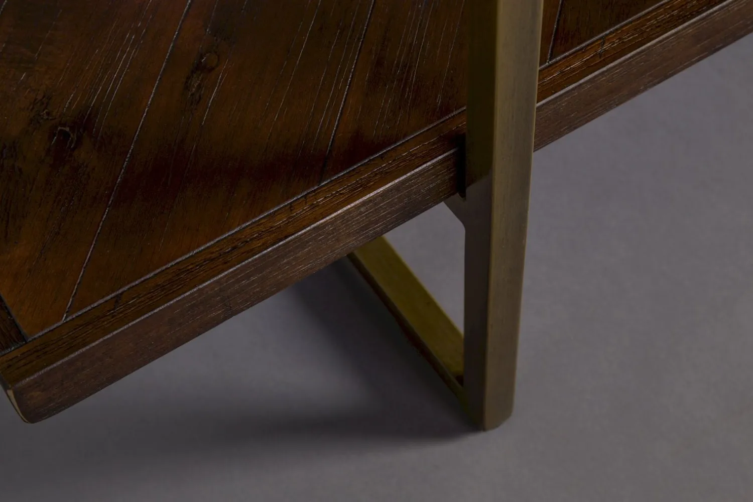 Boekenkasten|Vakkenkasten-Dutchbone Class Vakkenkast Brown