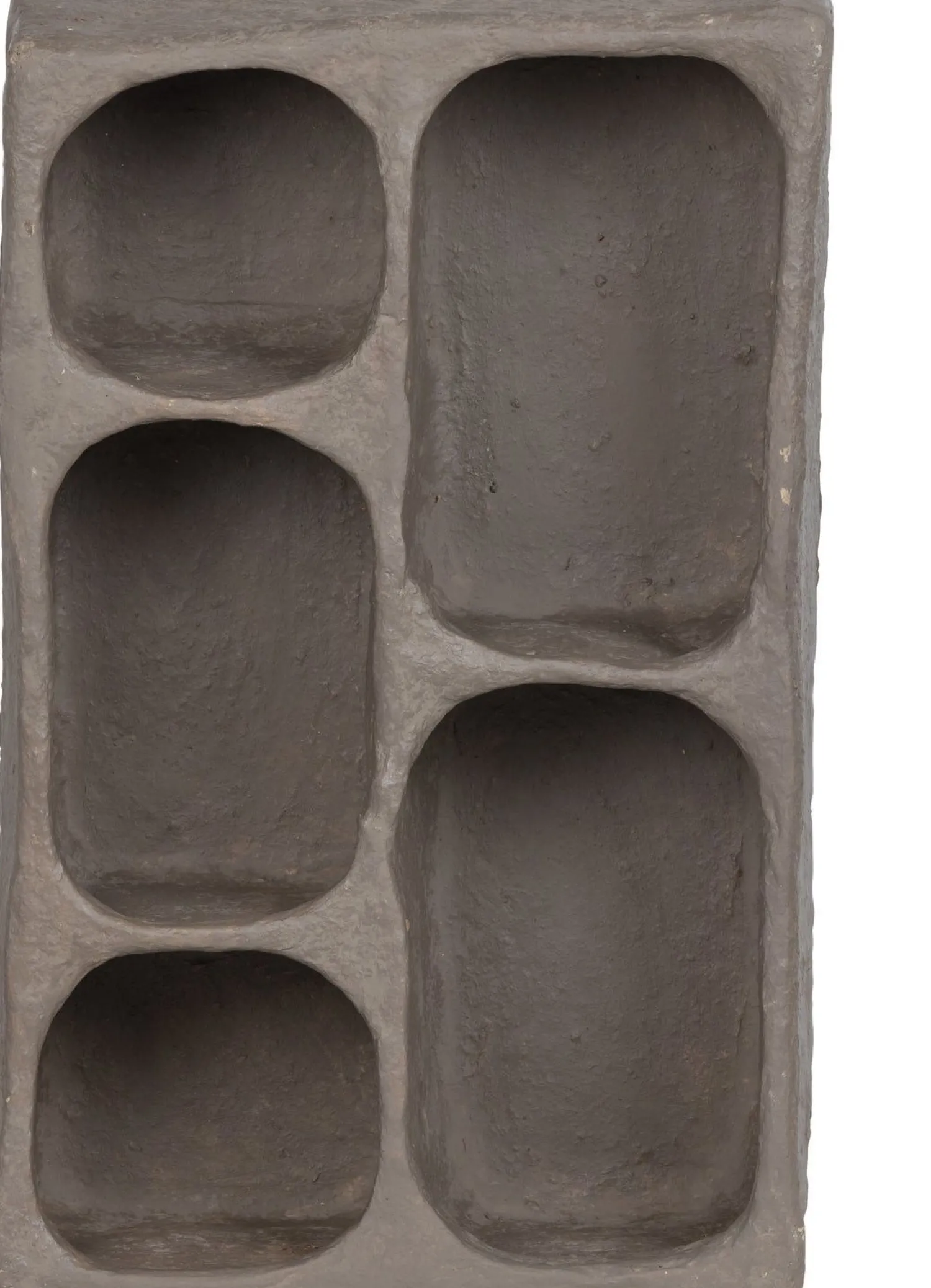 Opbergkasten|Opbergkasten-WOOOD Clay Wandkastje Grey