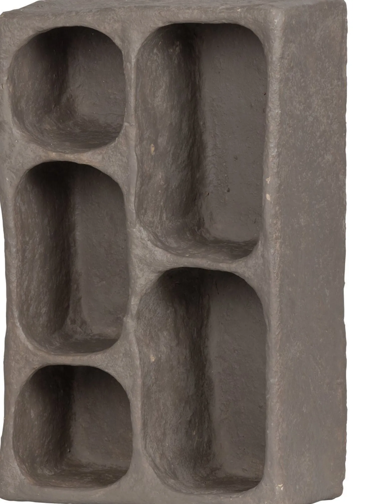 Opbergkasten|Opbergkasten-WOOOD Clay Wandkastje Grey