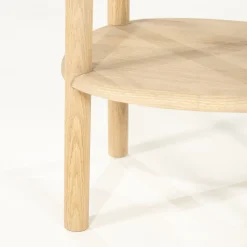 Glazen Bijzettafels-Eleonora Cleo Bijzettafel Naturel