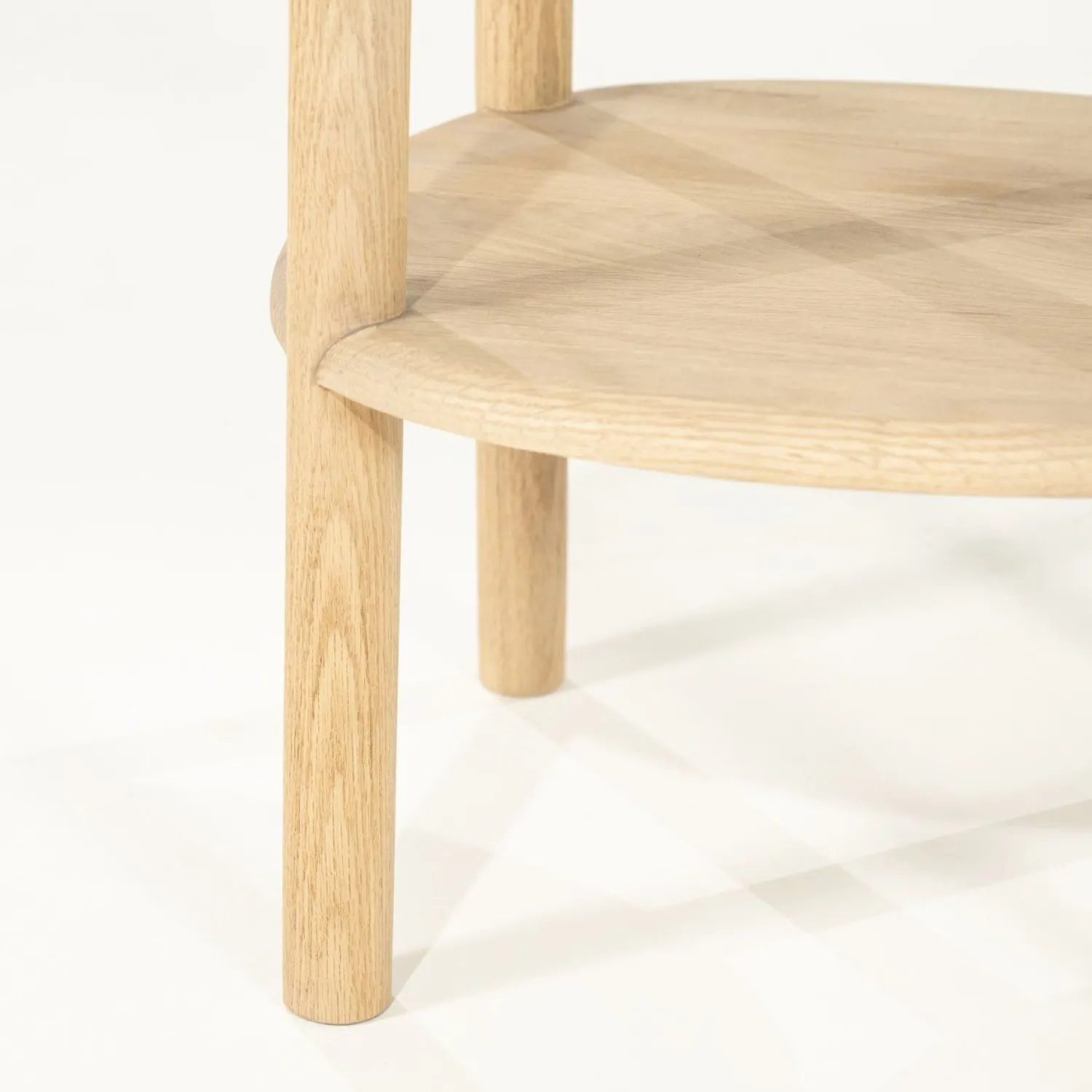 Glazen Bijzettafels-Eleonora Cleo Bijzettafel Naturel