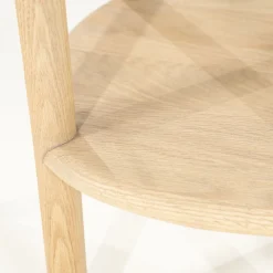 Glazen Bijzettafels-Eleonora Cleo Bijzettafel Naturel