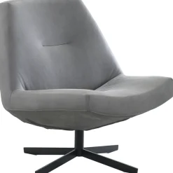 Draaifauteuils-Eijerkamp Collectie Cliff Draaifauteuil Grijs