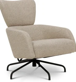 Draaifauteuils|Relaxfauteuils-Harvink Clip Do Draaifauteuil Beige