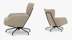 Draaifauteuils|Relaxfauteuils-Harvink Clip Do Draaifauteuil Beige