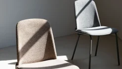 Eetkamerstoelen Zonder Armleuning-Zuiver Clip (set van 2) Eetkamerstoel Grey