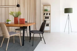 Eetkamerstoelen Zonder Armleuning-Zuiver Clip (set van 2) Eetkamerstoel Grey