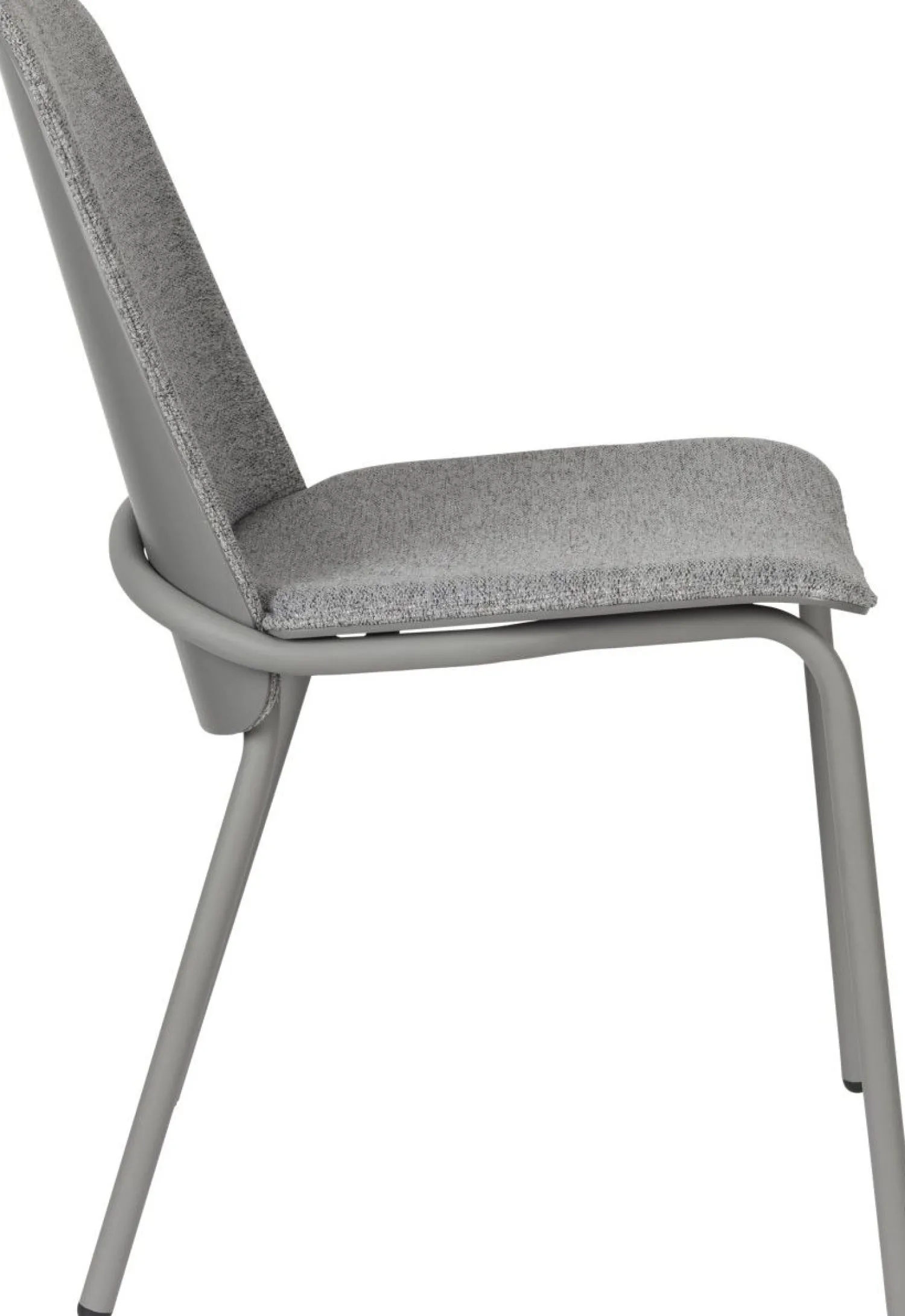 Eetkamerstoelen Zonder Armleuning-Zuiver Clip (set van 2) Eetkamerstoel Grey