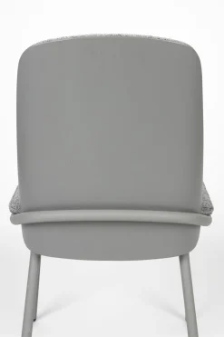 Eetkamerstoelen Zonder Armleuning-Zuiver Clip (set van 2) Eetkamerstoel Grey