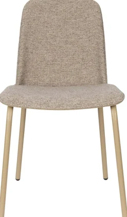 Eetkamerstoelen Zonder Armleuning-Zuiver Clip (set van 2) Eetkamerstoel Beige