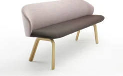 Design Eetkamerbanken|Stoffen Eetkamerbanken-Arco Close Eetkamerbank Blauw