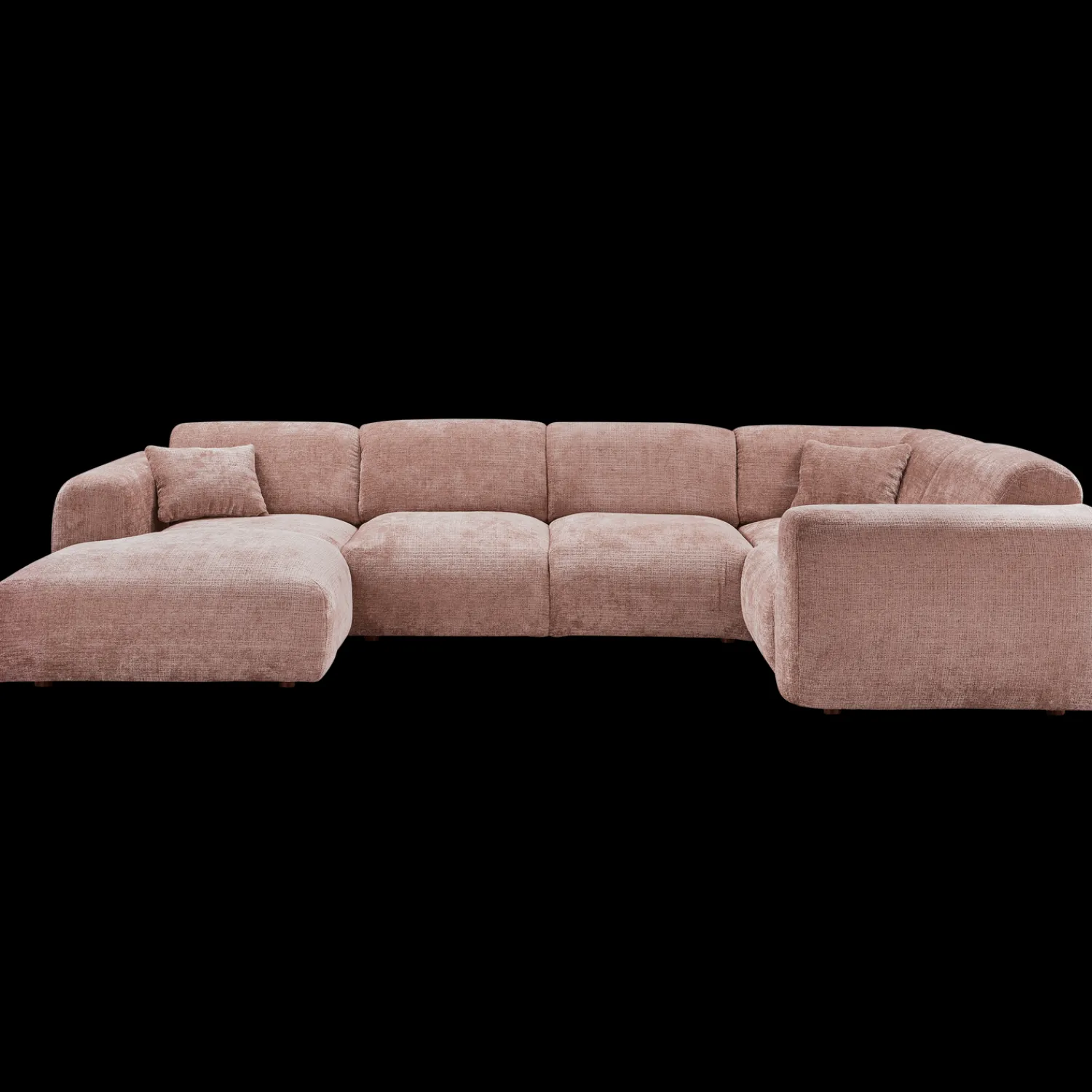 Hoekbanken-WOOOD Cloud U-bank Taupe