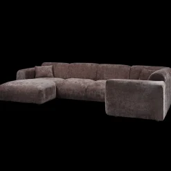 Hoekbanken-WOOOD Cloud U-bank Warm Brown