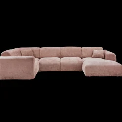 Hoekbanken-WOOOD Cloud U-bank Taupe