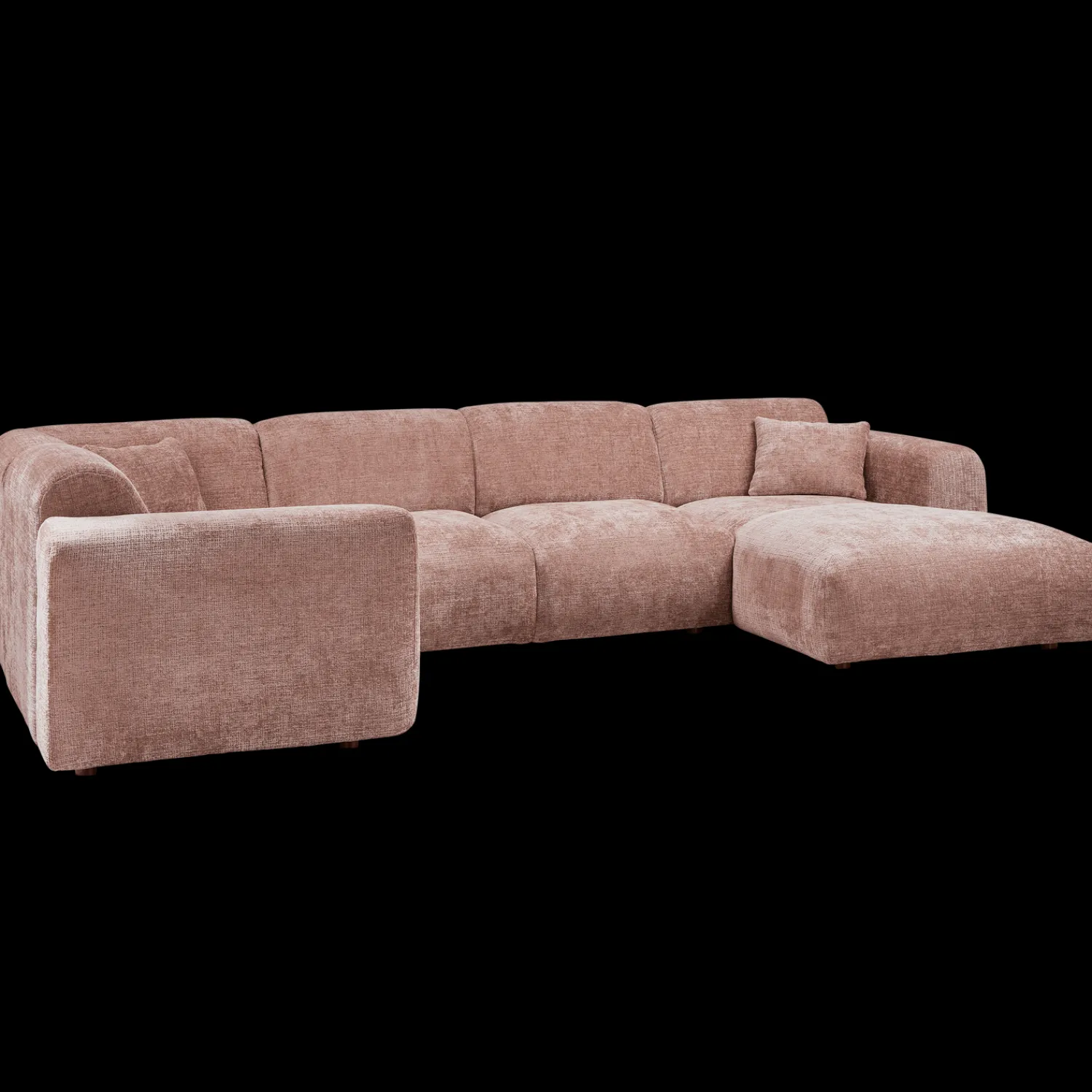 Hoekbanken-WOOOD Cloud U-bank Taupe