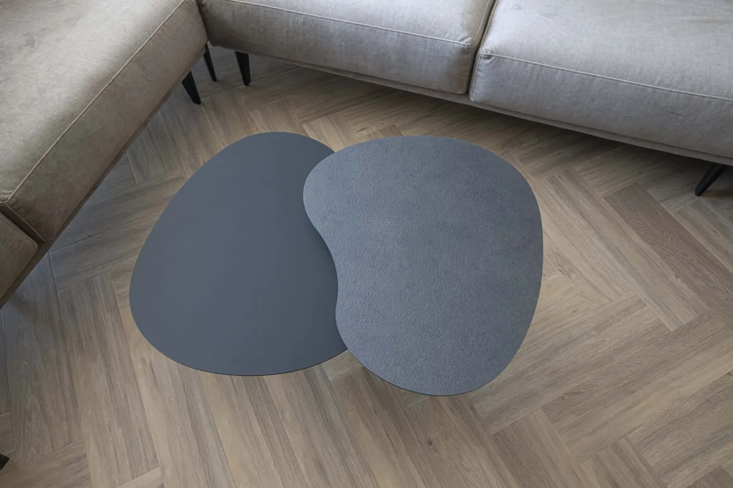 Houten Salontafels|Organische Salontafels-Bree's New World Cloudy Salontafel Naturel