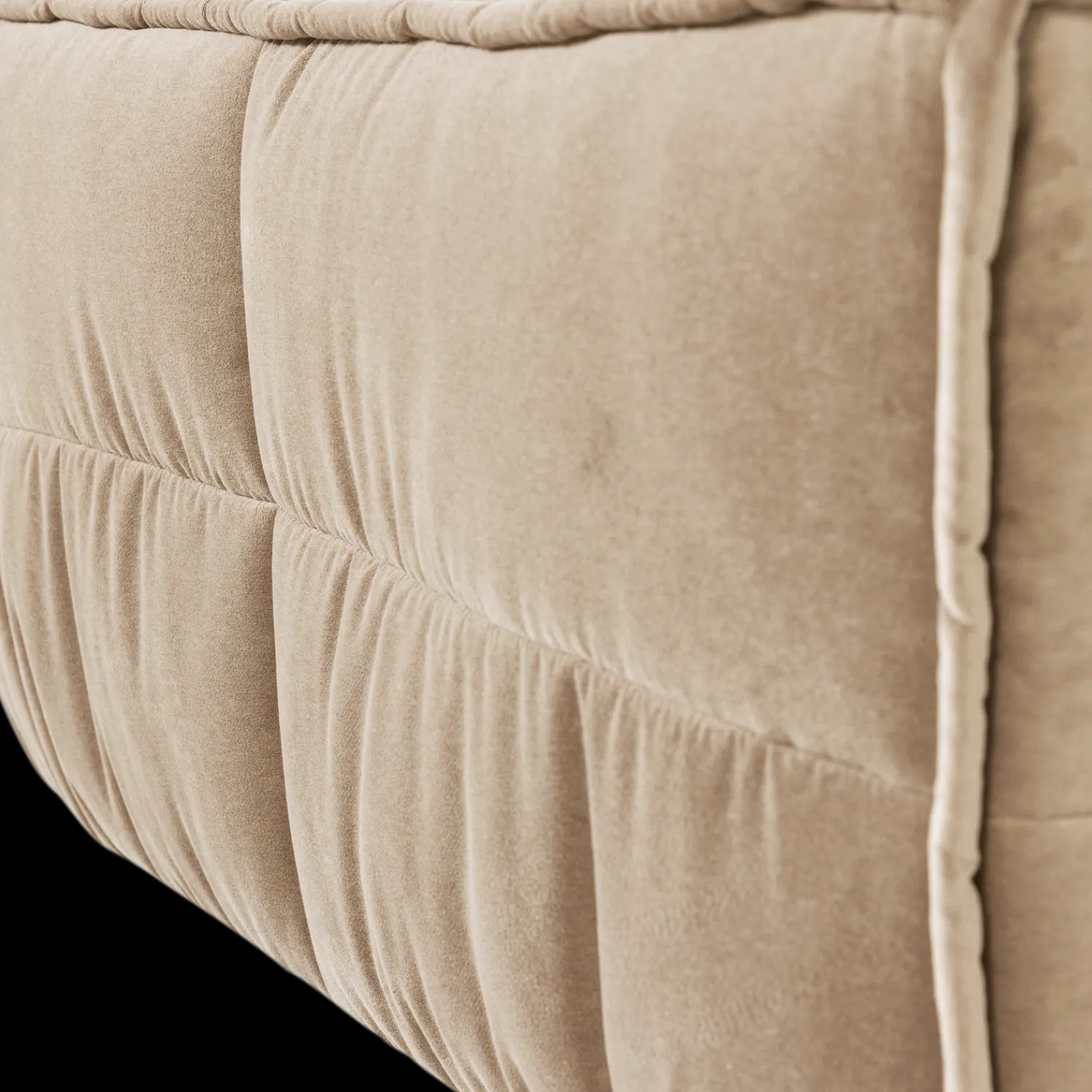 Hockers|Poefs-vtwonen Cluster Hocker Zacht Beige