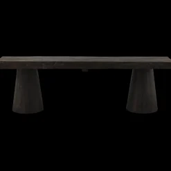 Zitbanken-WOOOD Clyde Bankje Dark Brown