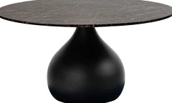 Ronde Eettafels-Eijerkamp Collectie Coco Eettafel Coffee, Zwart