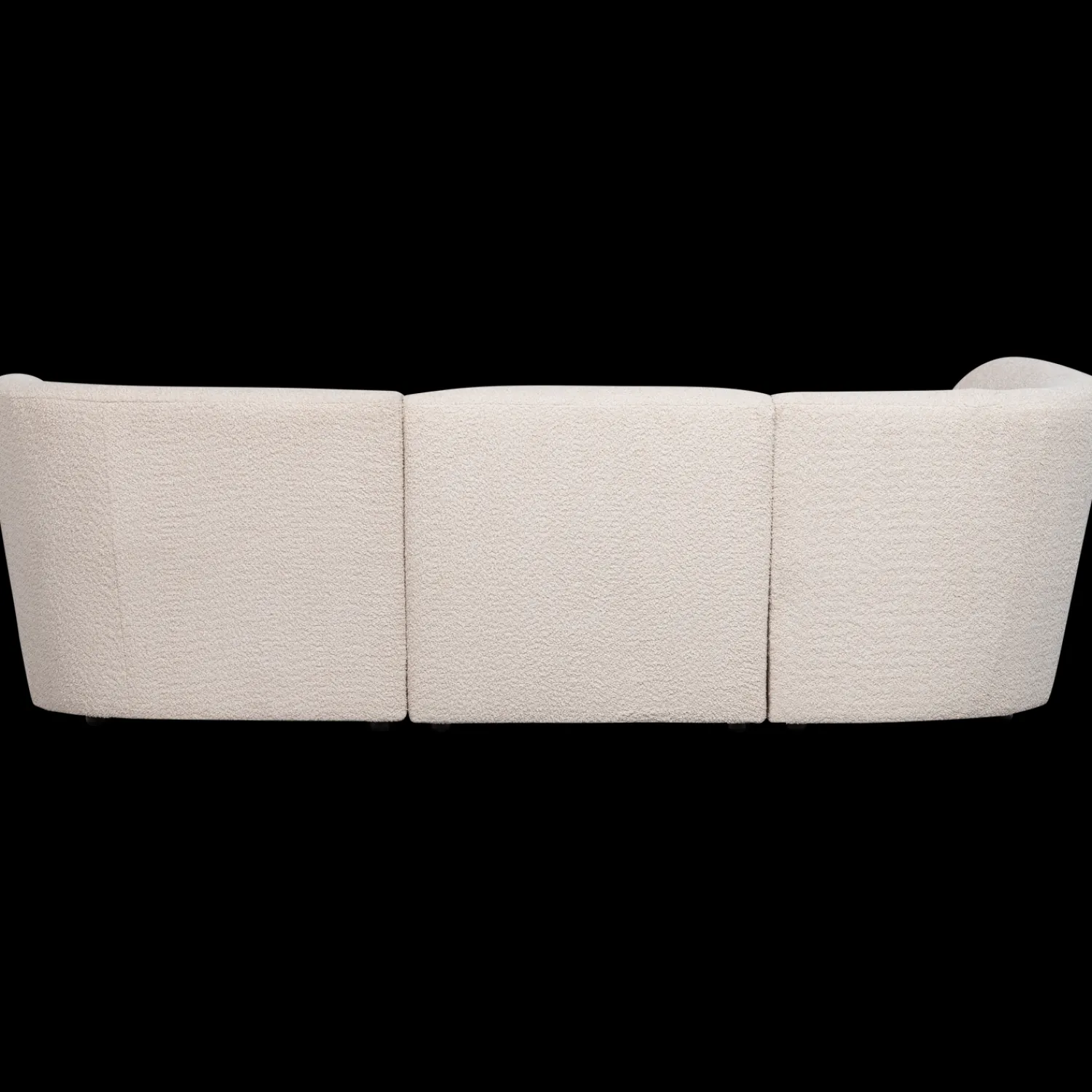 Hoekbanken-WOOOD Coco Links Hoekbank Creme