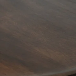 Houten Bijzettafels|Ronde Bijzettafels-vtwonen Coffee A Gogo Bijzettafel Walnut