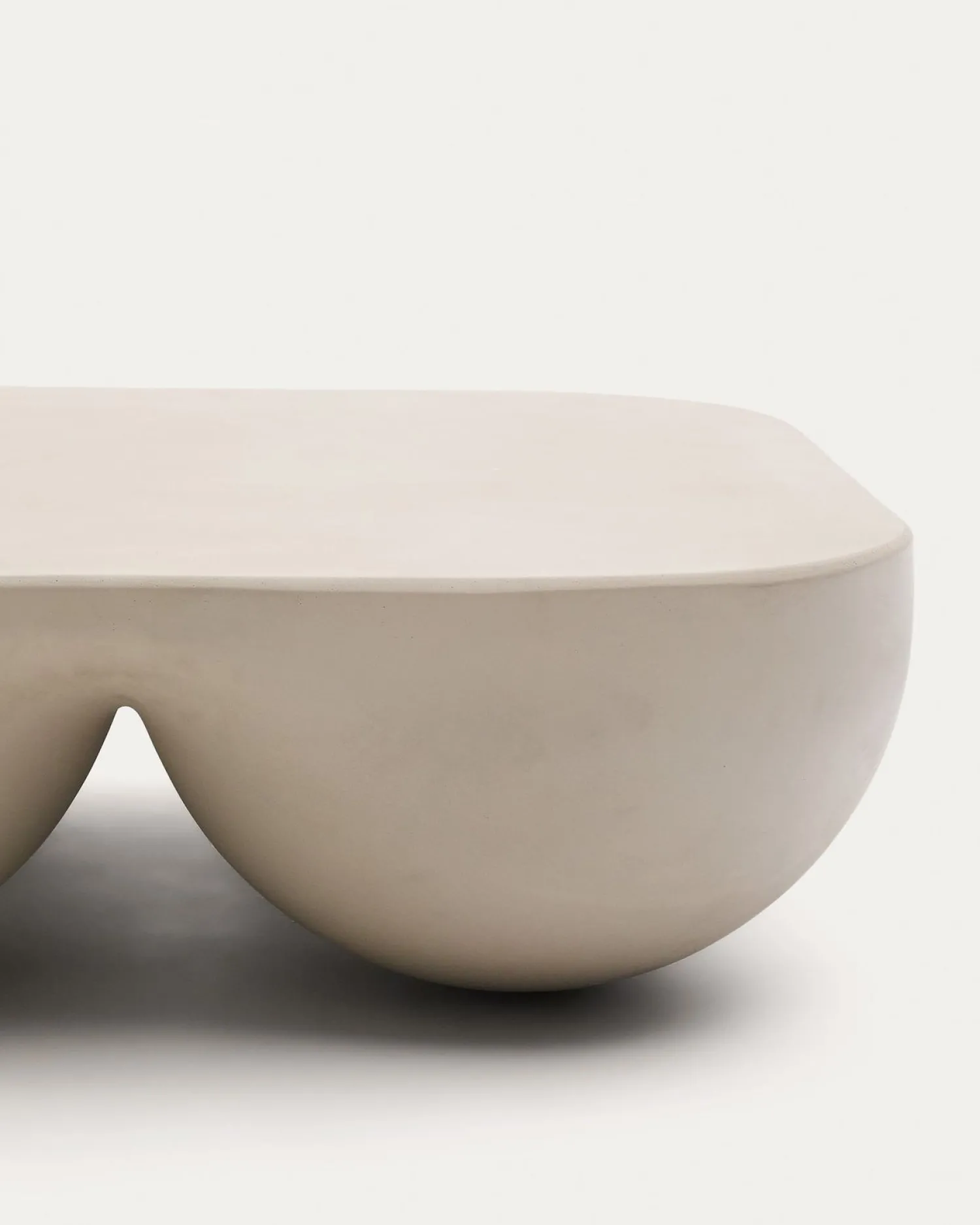 Tuintafels-Kave Home Colba Salontafel Beige