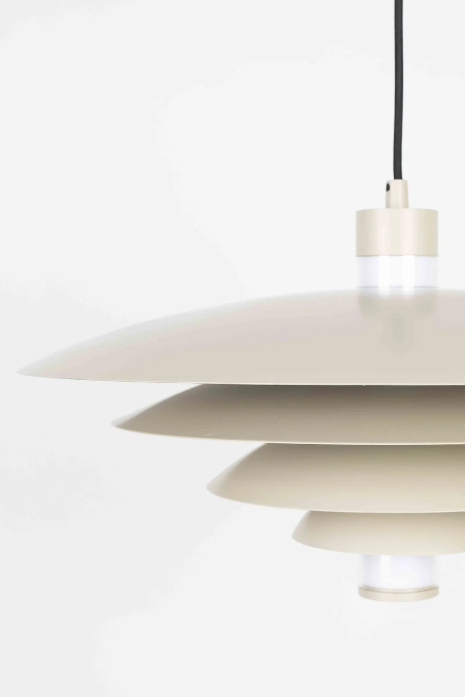 Hanglampen|Hanglampen-Zuiver Cole Hanglamp Beige