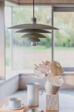 Hanglampen|Hanglampen-Zuiver Cole Hanglamp Beige