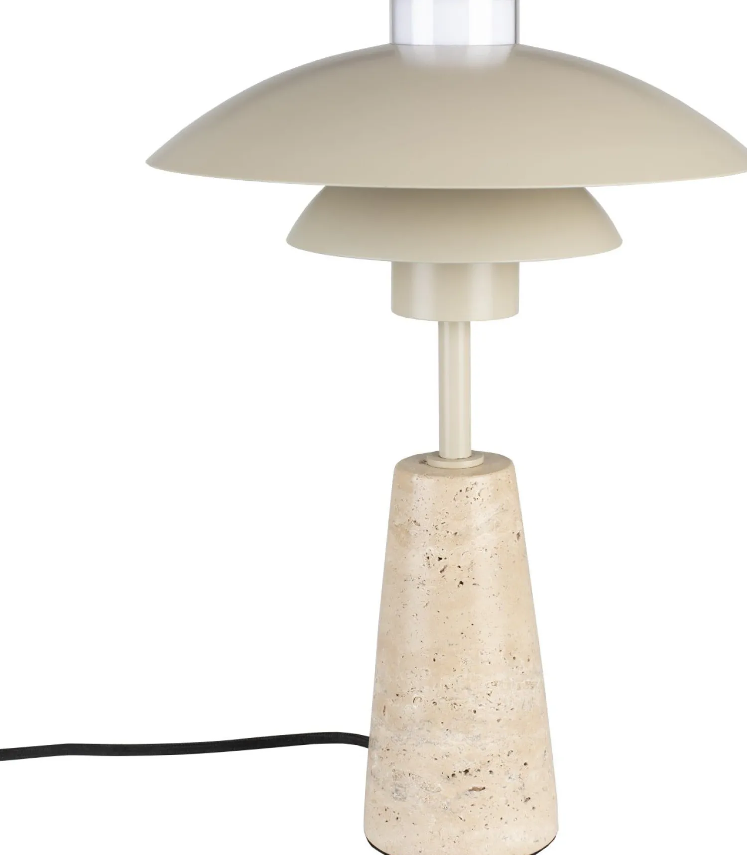 Tafellampen|Tafellampen-Zuiver Cole Tafellamp Beige