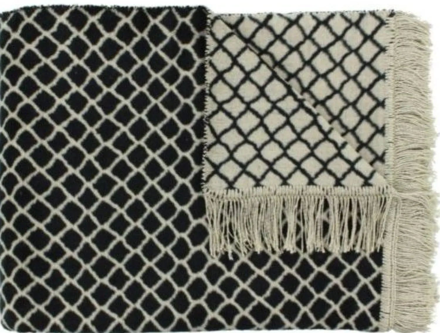 Sierkussens & Plaids-Claudi Colly Plaid Black