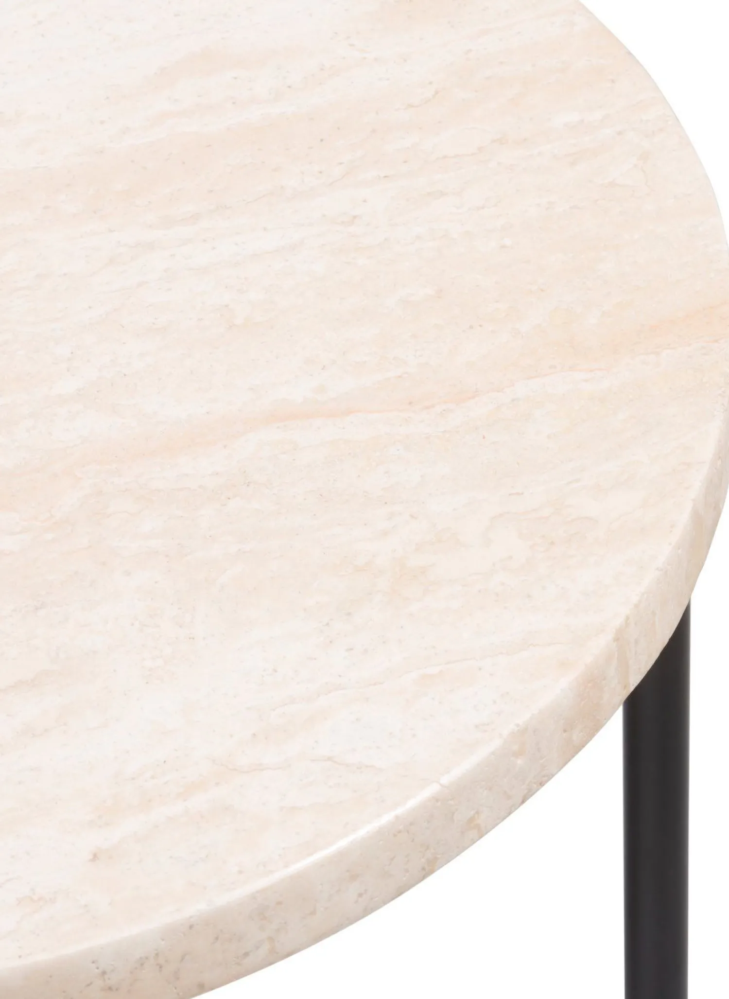 Ronde Bijzettafels-COCO maison Colton Bijzettafel Beige