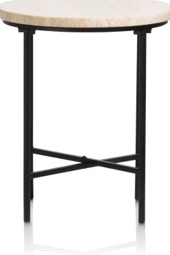 Ronde Bijzettafels-COCO maison Colton Bijzettafel Beige