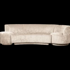 Elementenbanken-WOOOD Combi-Popular Fauteuil + Poef Elementenbank Natural