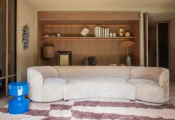 Elementenbanken-WOOOD Combi-Popular Fauteuil + Poef Elementenbank Natural