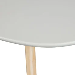 Houten Eettafels|Organische Eettafels-WOOOD Combi-tablo Eettafel Mist