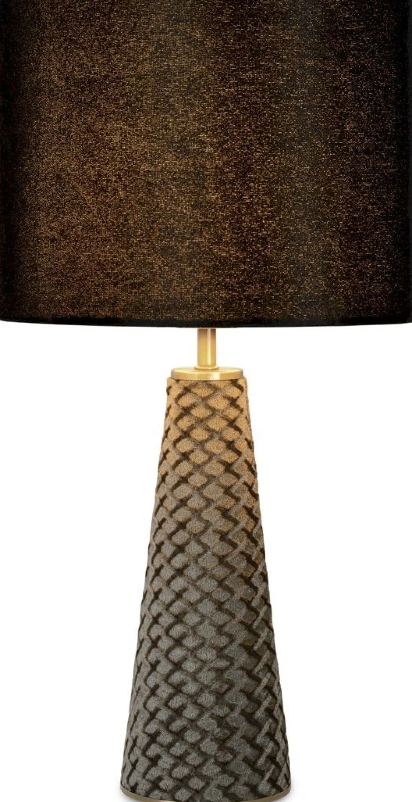 Tafellampen|Tafellampen-Lucide Cone Tafellamp Grijs, Zwart