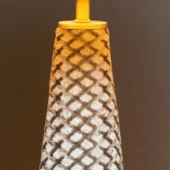 Tafellampen|Tafellampen-Lucide Cone Tafellamp Grijs, Zwart