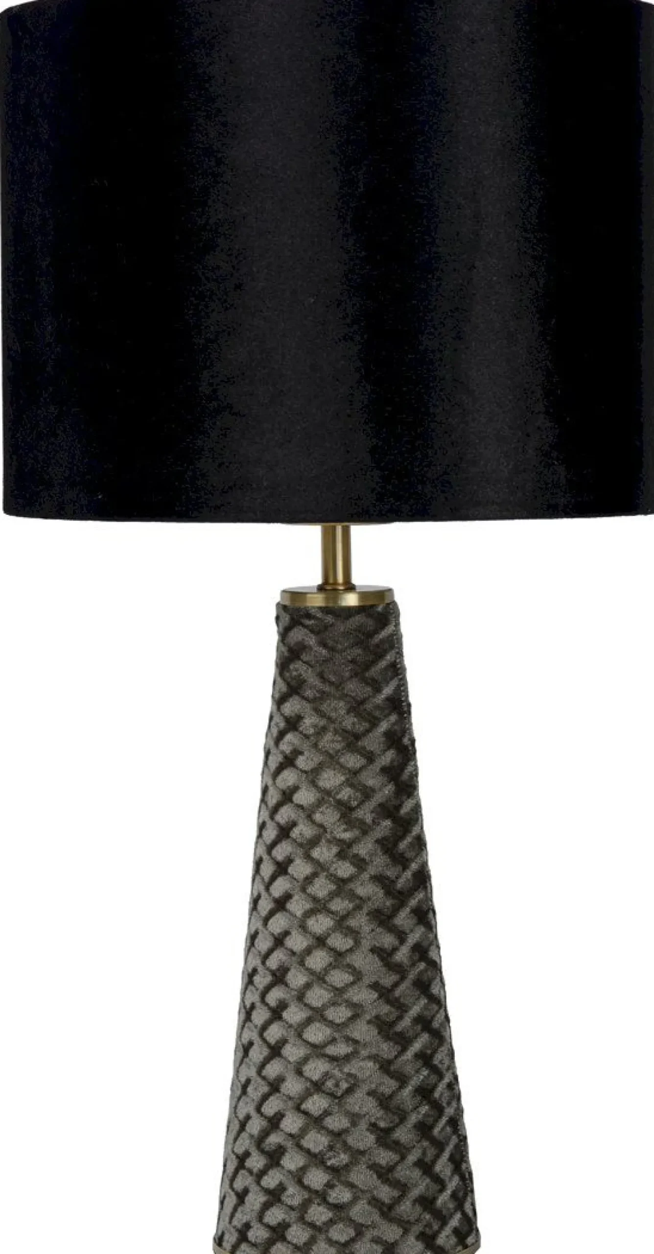 Tafellampen|Tafellampen-Lucide Cone Tafellamp Grijs, Zwart
