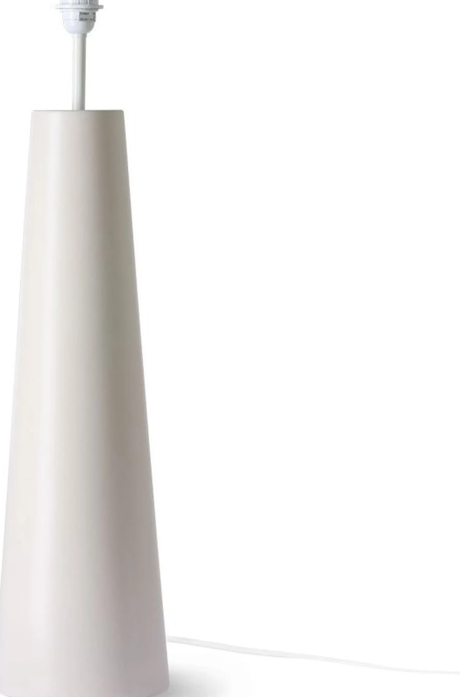 Vloerlampen|Vloerlampen-HKLIVING Cone XL Vloerlamp Cream