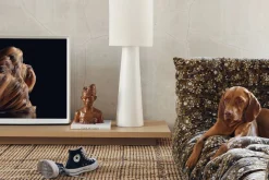 Vloerlampen|Vloerlampen-HKLIVING Cone XL Vloerlamp Cream