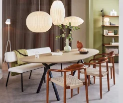 Stoffen Eetkamerbanken-Studio HENK Coode Eetkamerbank Beige