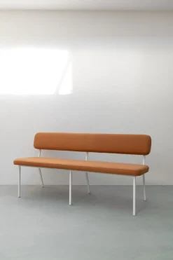 Stoffen Eetkamerbanken-Studio HENK Coode Eetkamerbank Beige