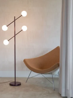 Vloerlampen|Vloerlampen-It's about RoMi Copenhagen Vloerlamp Burgundy