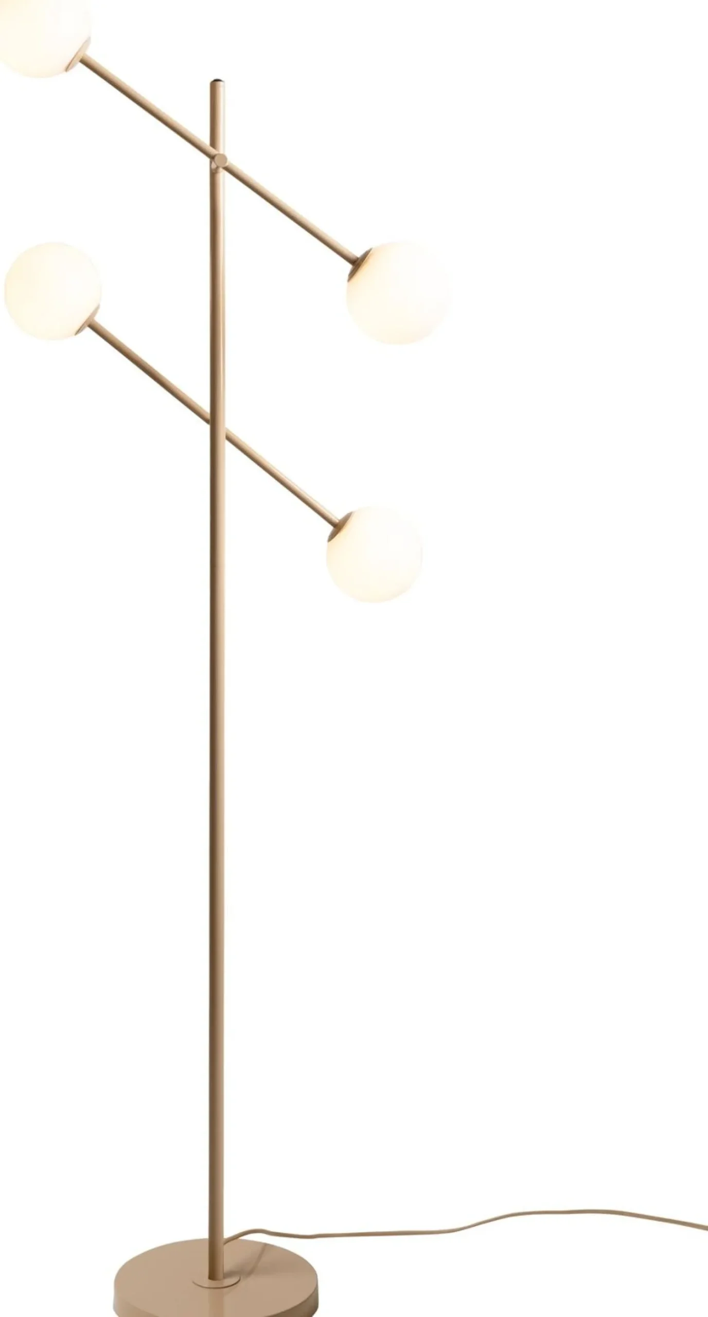 Moderne Vloerlampen|Vloerlampen-It's about RoMi Copenhagen Vloerlamp Beige