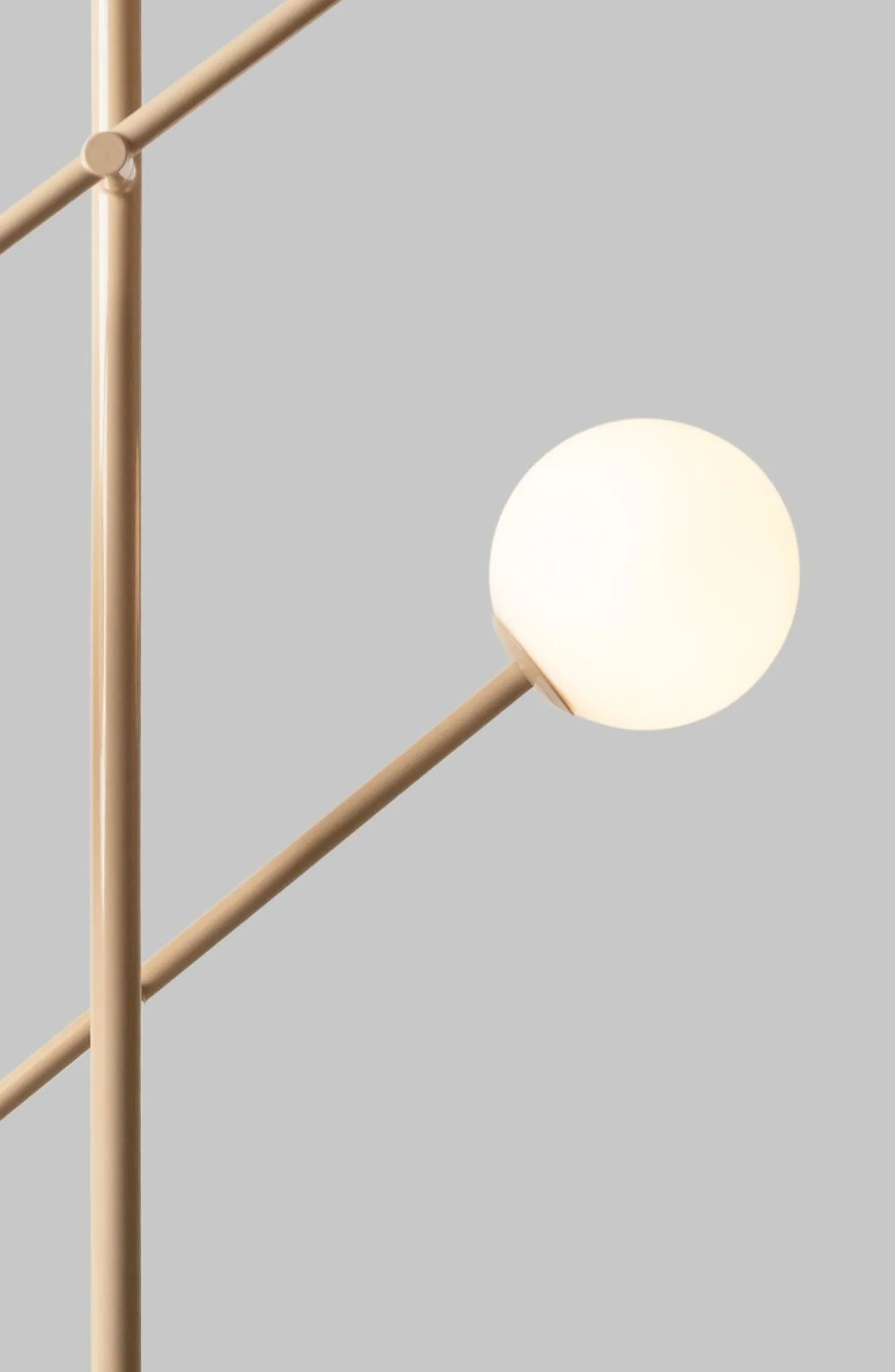 Moderne Vloerlampen|Vloerlampen-It's about RoMi Copenhagen Vloerlamp Beige