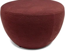 Hockers|Poefs-Havee Coral Hocker Bordeaux