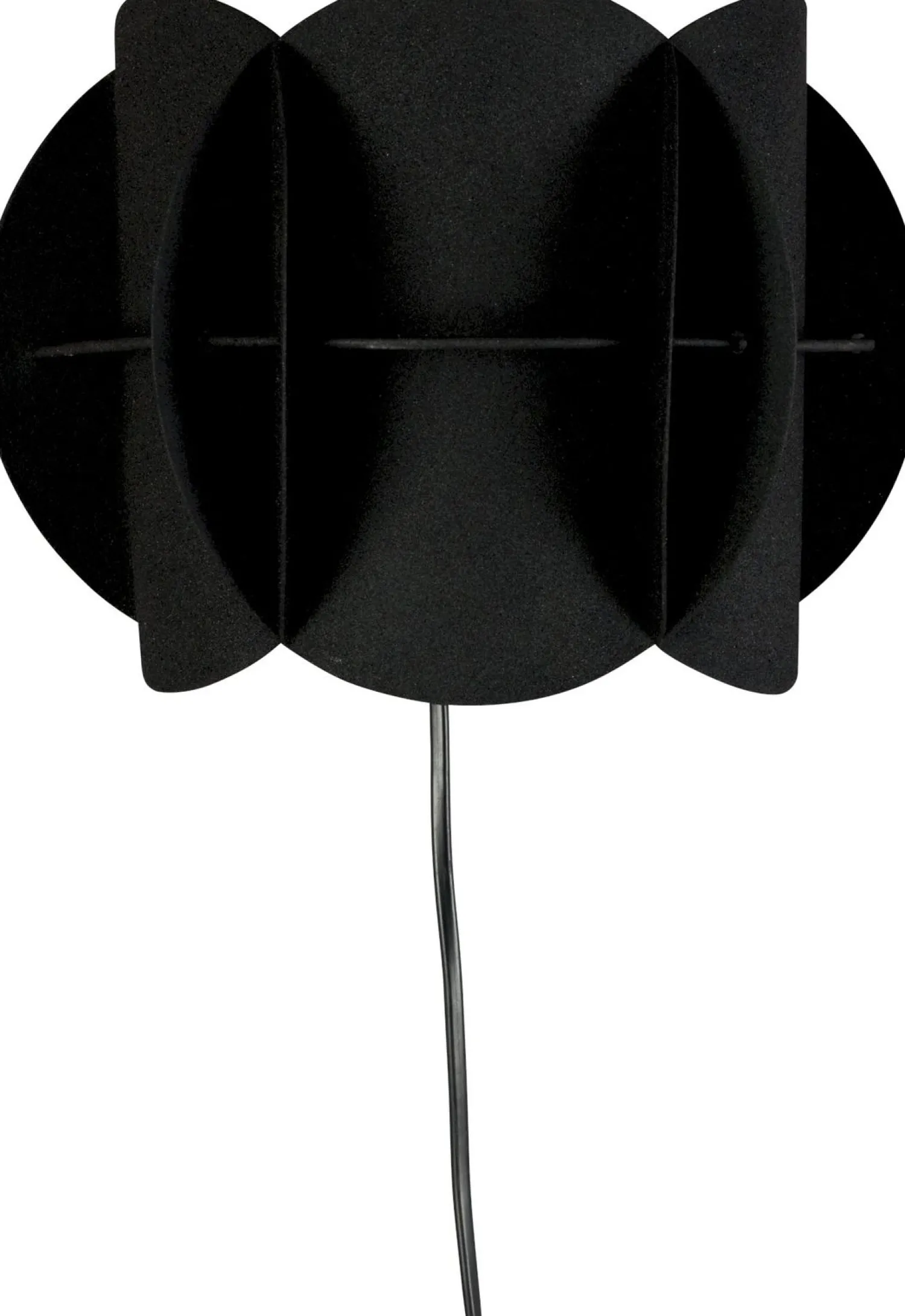 Wandlampen|Wandlampen-Dutchbone Corridor Wandlamp Black