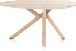 Houten Eettafels|Organische Eettafels-XOOON Cosenza Eettafel Natural